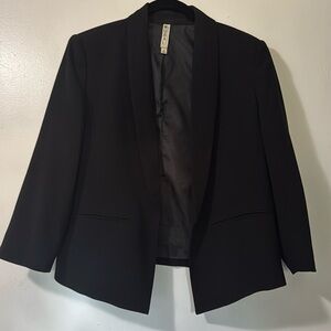 MURAL | Black 3/4 Sleeve Blazer
